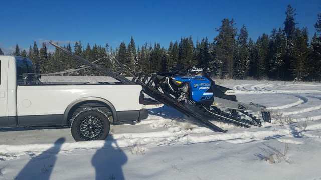 RHI PowerSports - Power Tilting / Sliding Sled Deck for Snowmobiles or ...